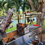 Tagwood Argentine Santa Maria Wood Fire & Charcoal Gaucho Grill | BBQ06SS PARTIALLY ASSEMBLED