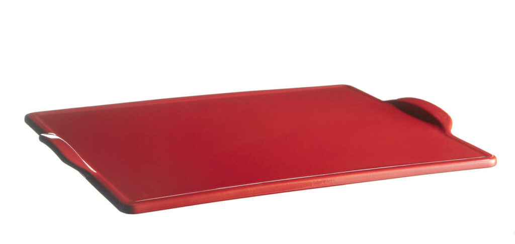 Emile Henry Rectangular Pizza Stone 18″x14″ – Burgundy