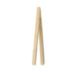 HIC Kitchen Bamboo Toast Tongs 6.5″