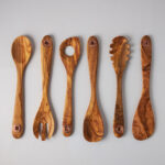 Ruffoni 6 Piece Set of Olivewood Utensils 48200
