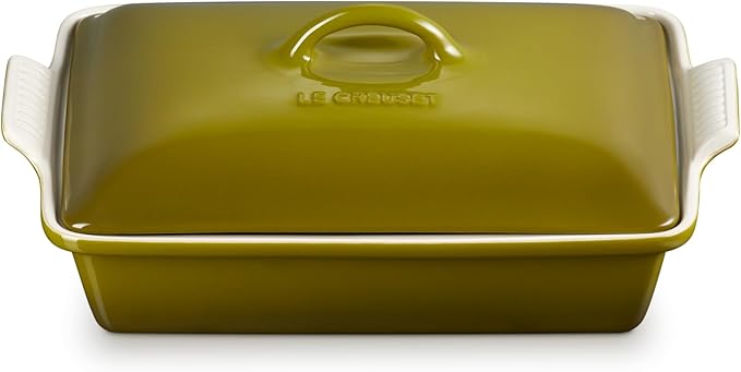 Le Creuset Heritage Covered Rectangular Casserole Dish 4 qt. – Olive