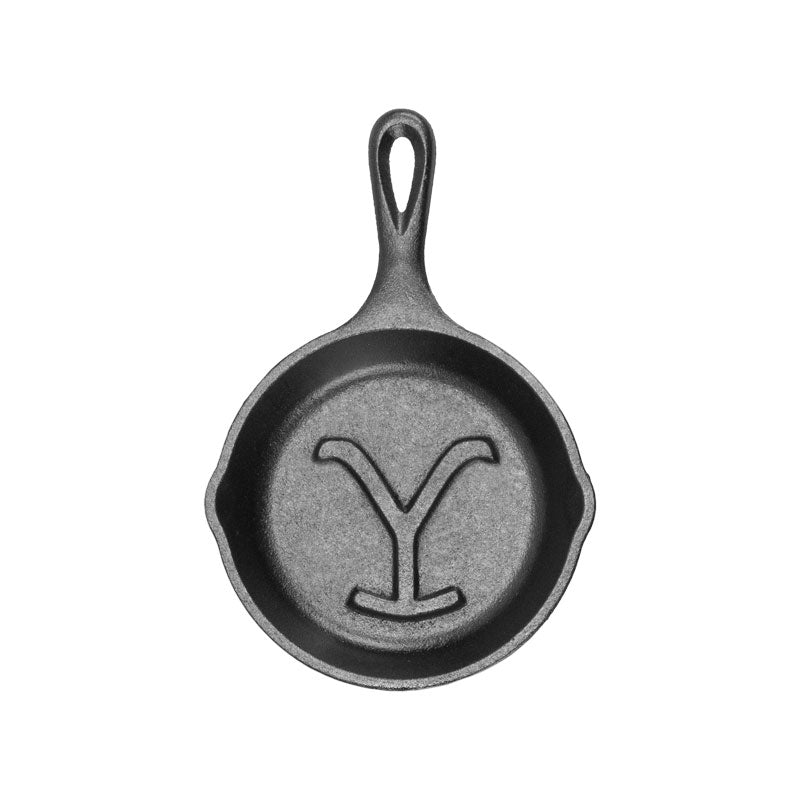 Lodge Yellowstone™ 5 Inch Seasoned Cast Iron “Power Y” Mini Skillet