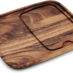 Fort Worth Steak Plate, Acacia Wood