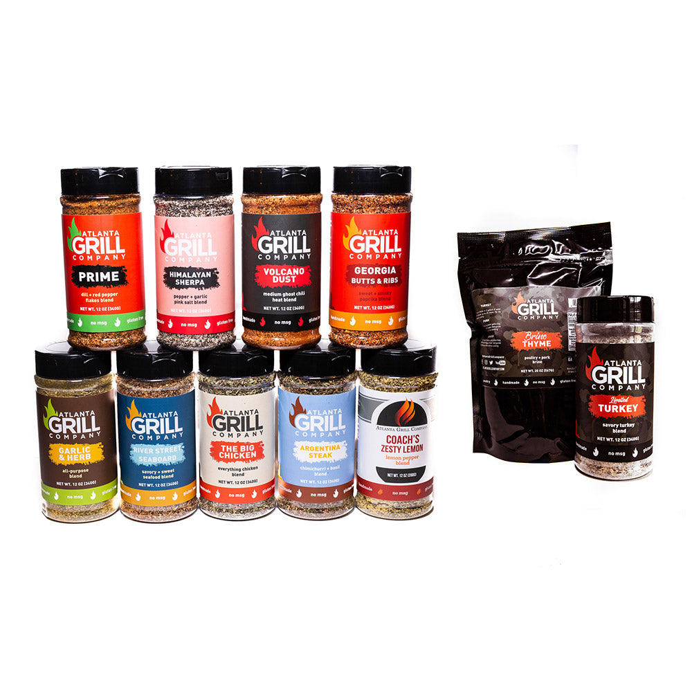 Nine and Brine…Plus Turkey Rub: Limited Edition AGC Rub Set