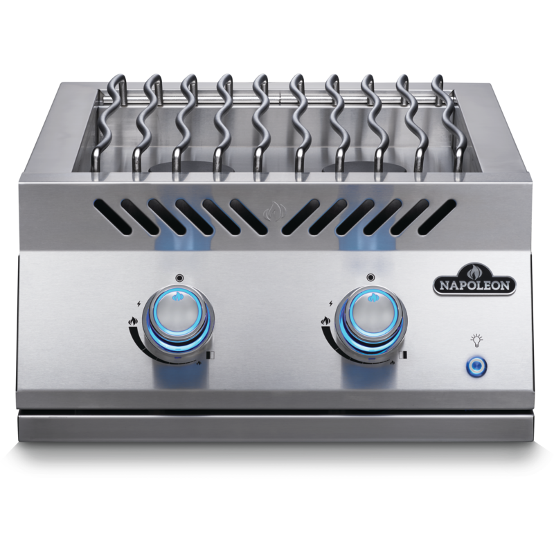 Napoleon Built-in 700 Series Dual Range Top Burner – Propane BIB18RTPSS