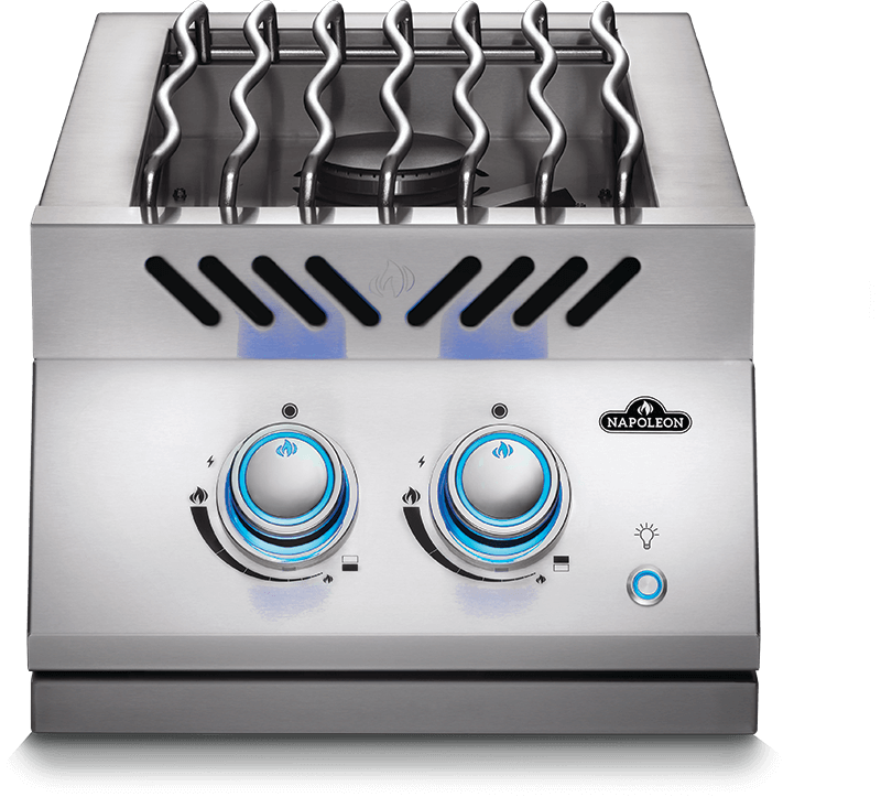 Napoleon Built-in 700 Series Inline Dual Range Top Burner – Propane BIB12RTPSS