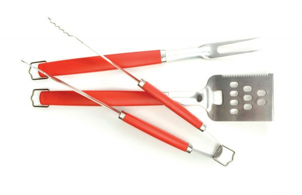 Charcoal Companion Perfect Chef 3PC BBQ Tool Set