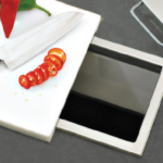 Twin Eagles Trash Chute w/Bamboo Cutting Board