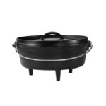 Lodge 14 Inch / 10 Quart Cast Iron Deep Camp Dutch Oven
