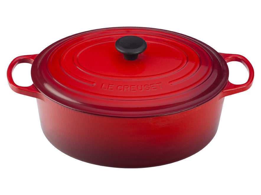 Le Creuset Oval Dutch Oven 9 1/2 qt. – Cerise