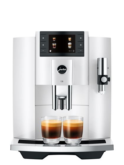 JURA E8-Gen 4 – Piano White